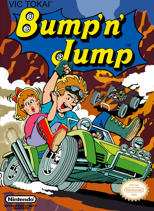 Bump 'n' Jump (USA) box art